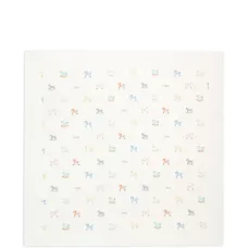 Плед с узором в виде лошадей