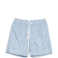 Полосатые плавательные шорты