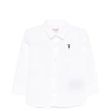 Рубашка с вышивкой и длинными рукавами Рубашка с вышивкой и длинными рукавами