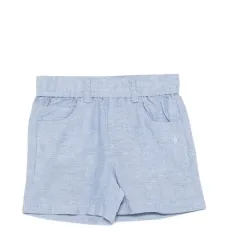 Шорты с вышитым логотипом