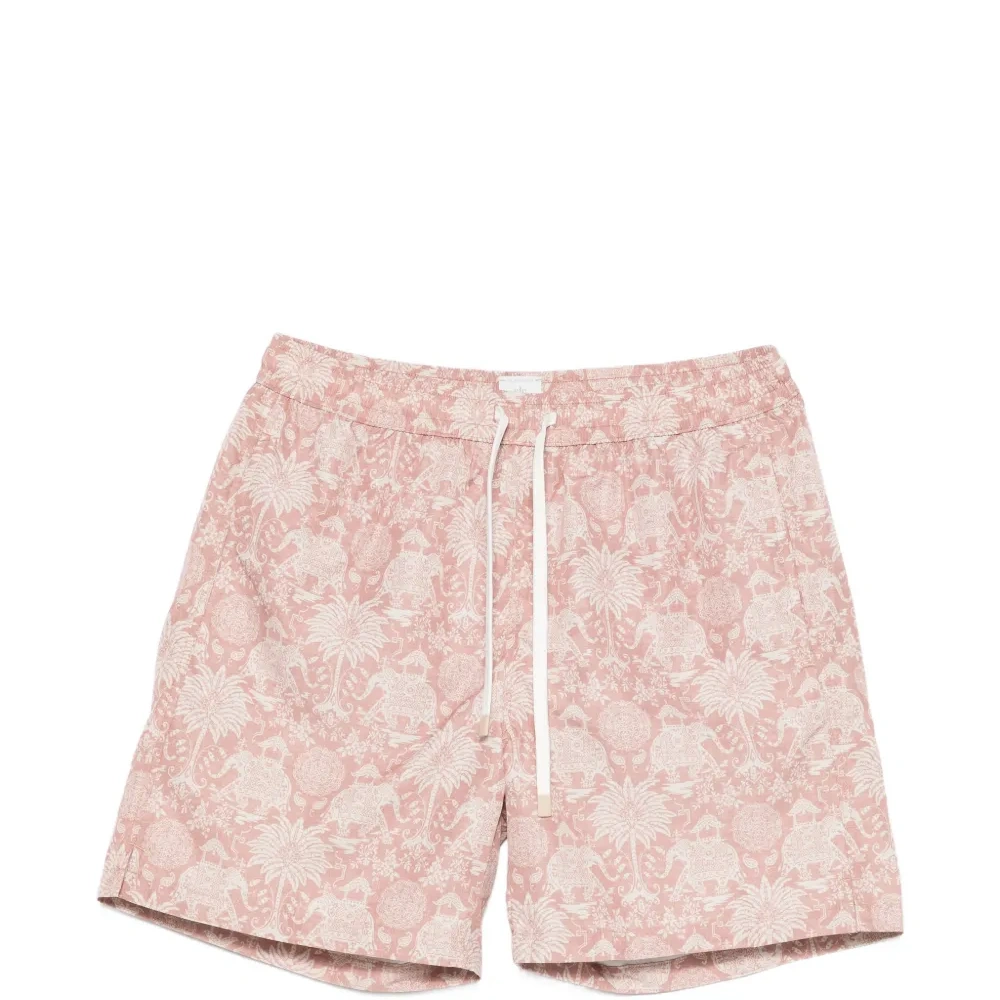 Плавки-шорты с принтом