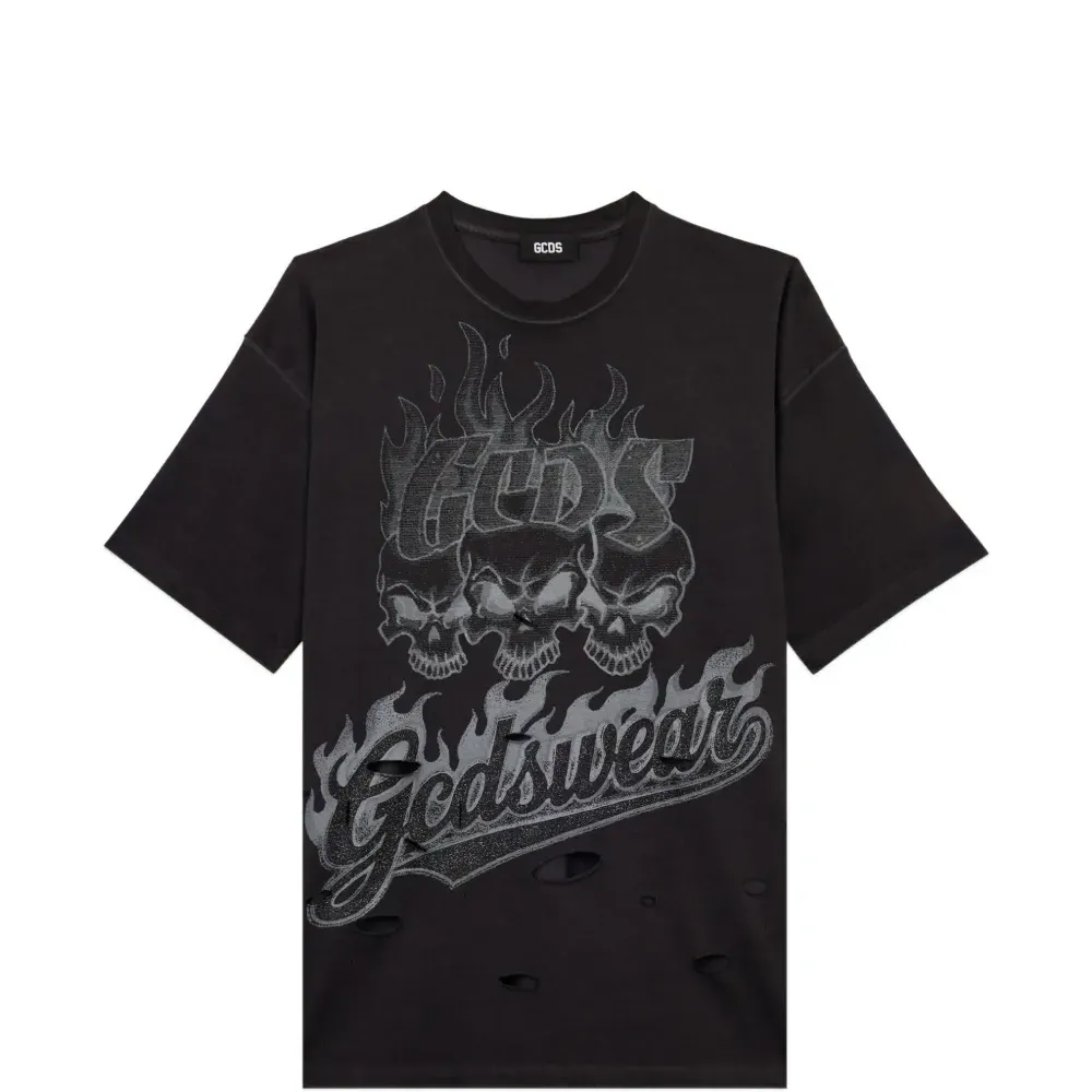 Футболка с принтом черепа