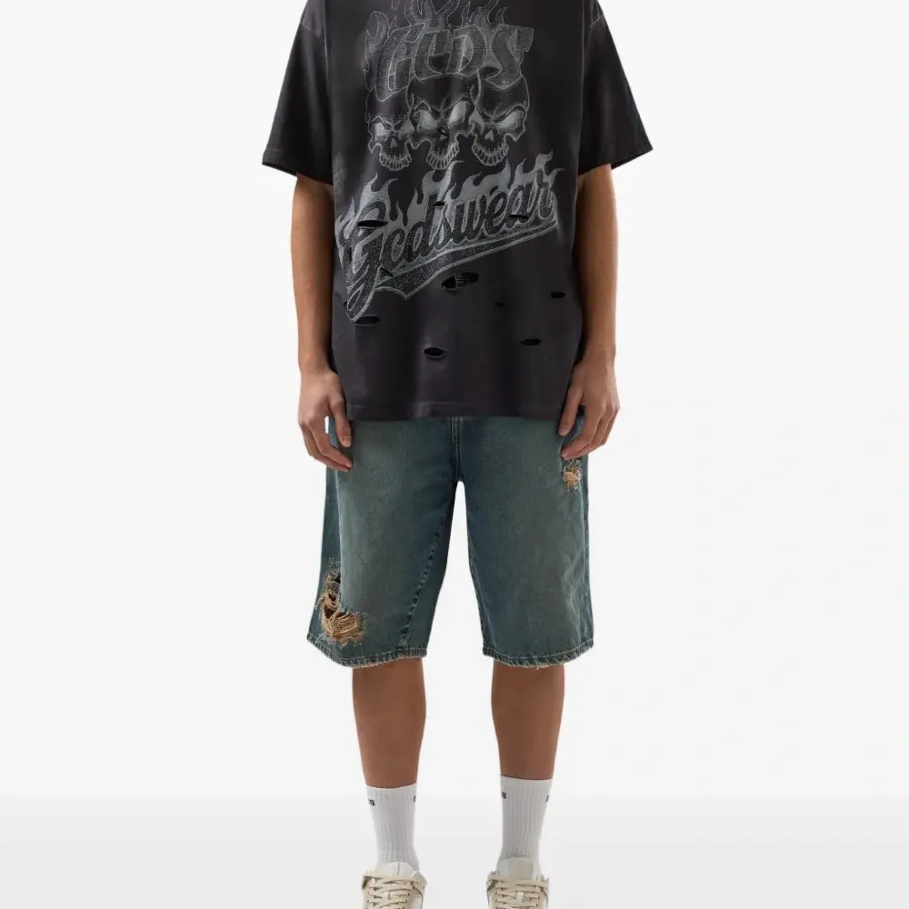 Футболка с принтом черепа