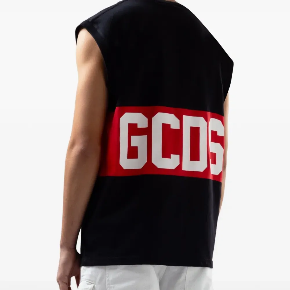 Футболка без рукавов с логотипом