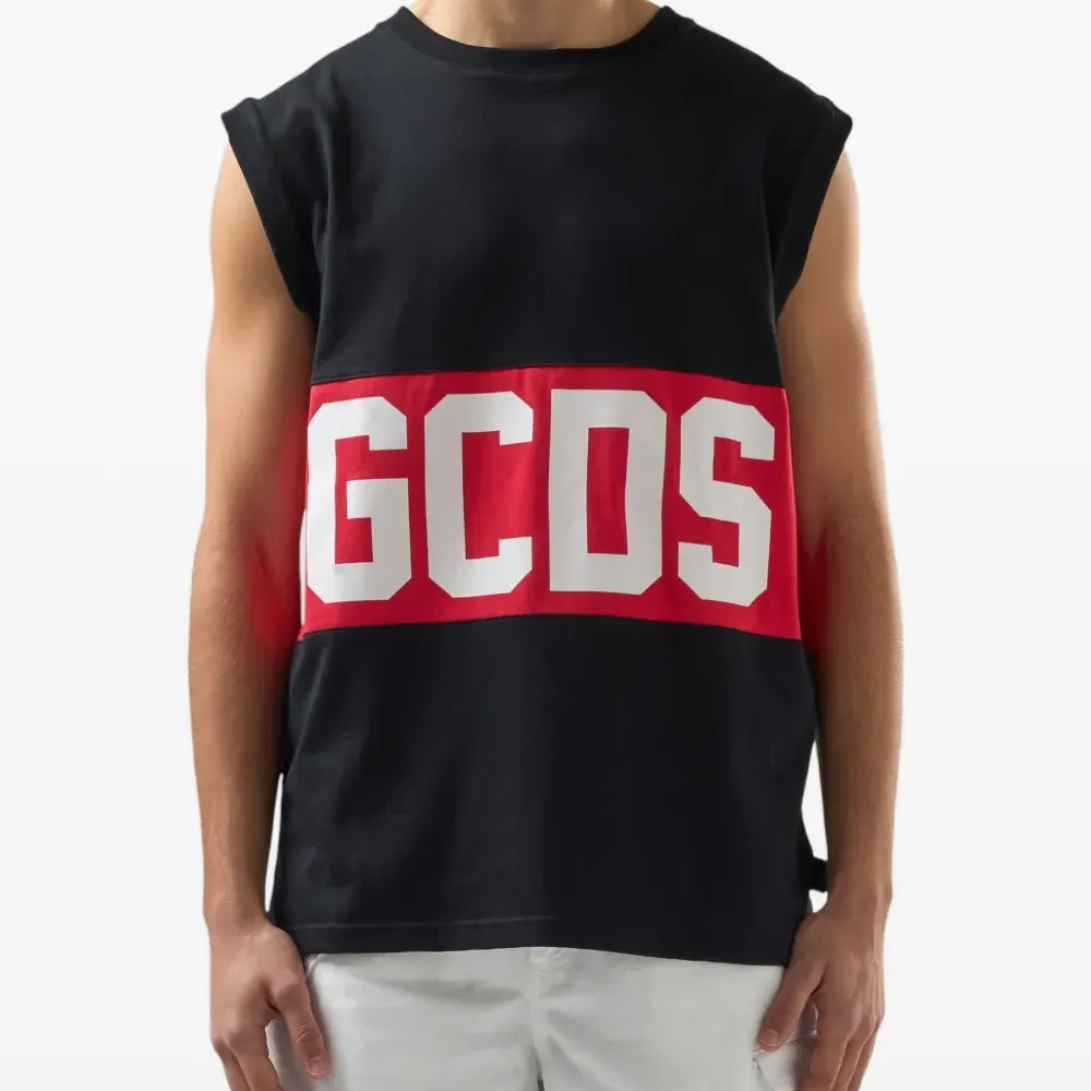 Футболка без рукавов с логотипом