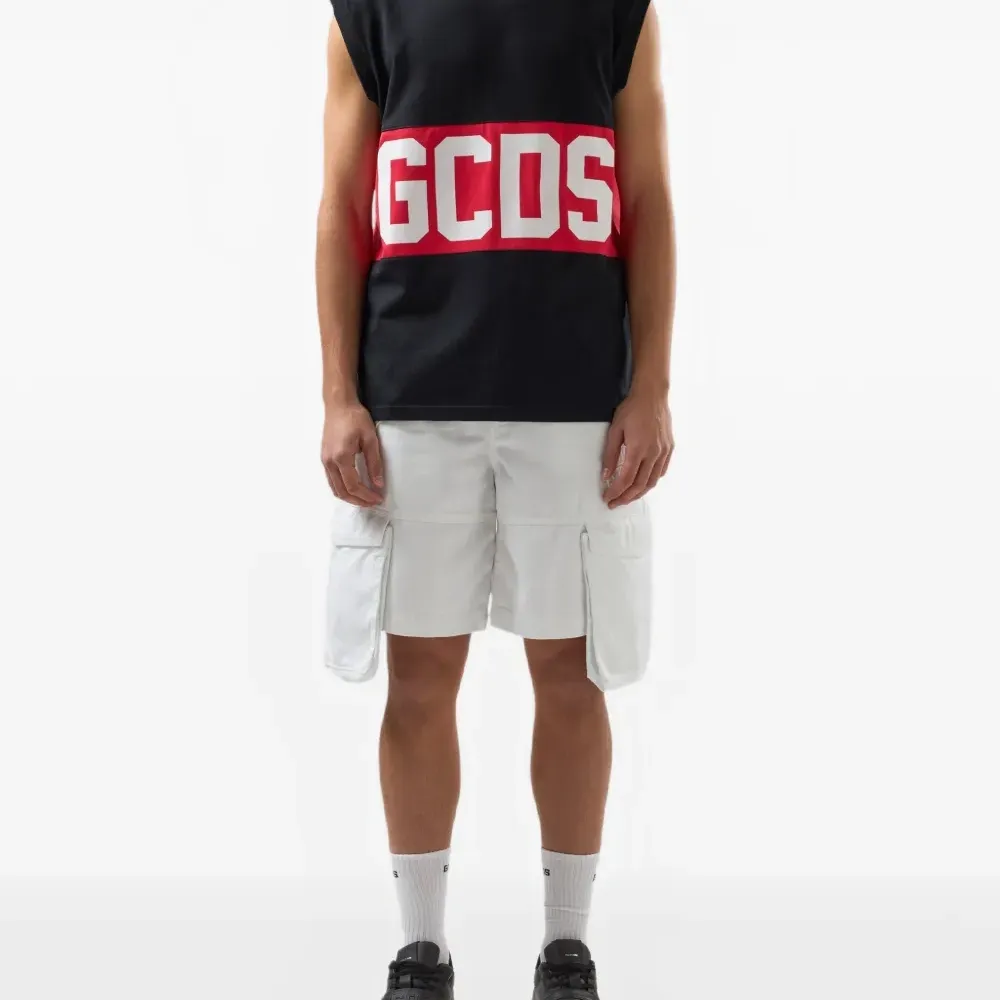 Футболка без рукавов с логотипом