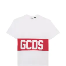 Футболка с логотипом на ленте