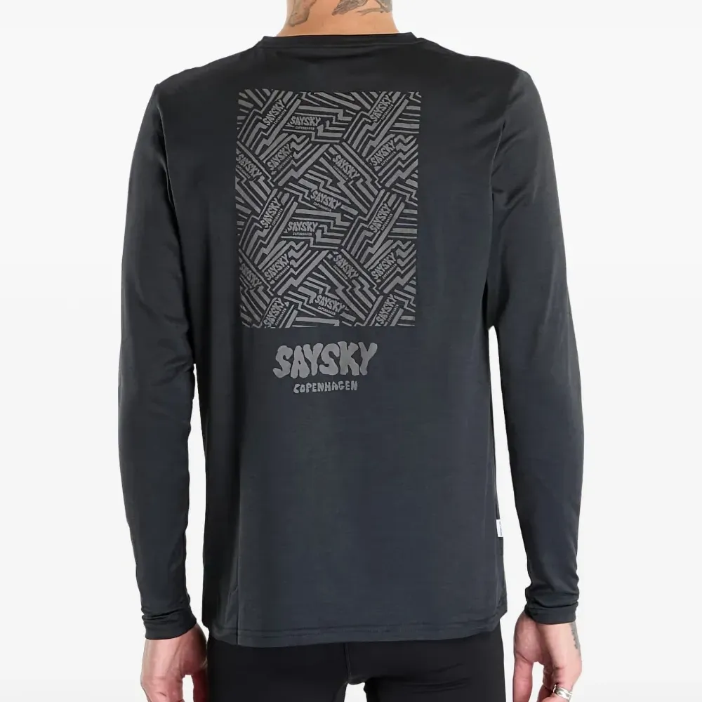 Лонгслив с отражающим логотипом Лонгслив с отражающим логотипом