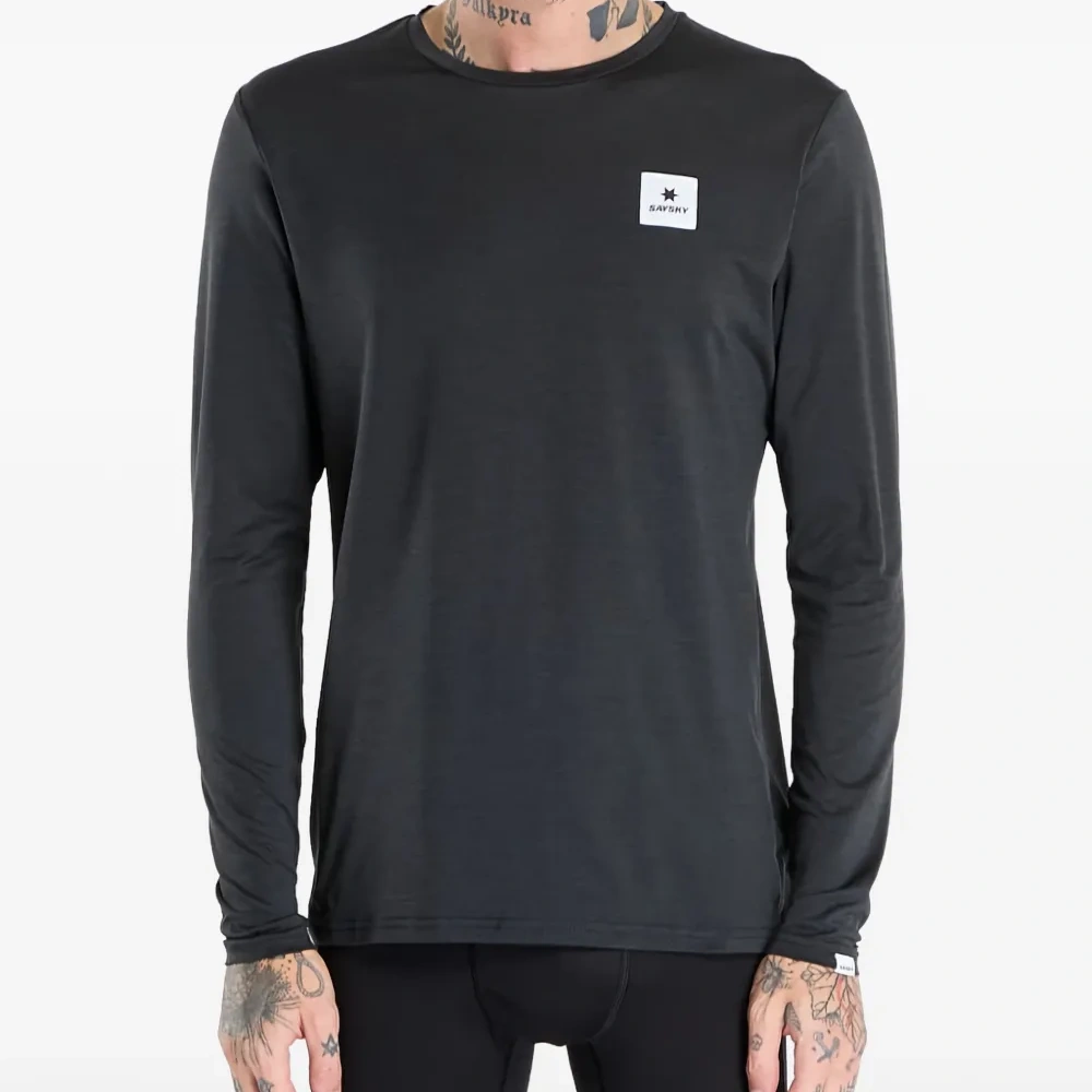 Лонгслив с отражающим логотипом