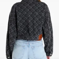 Жакет из джинсовой ткани с артикулированным кроем