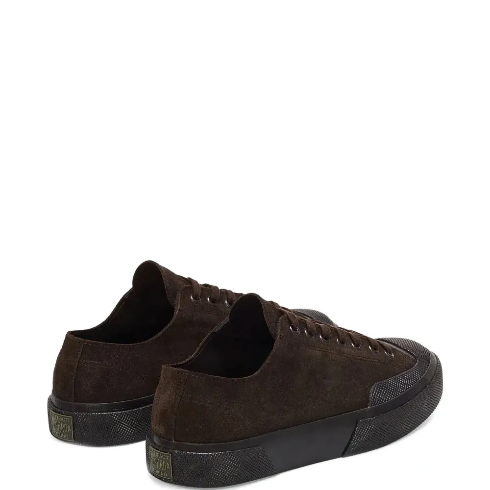 Замшевые кеды Flesh Out на низкой подошве от 2432 Works Замшевые кеды Flesh Out на низкой подошве от 2432 Works