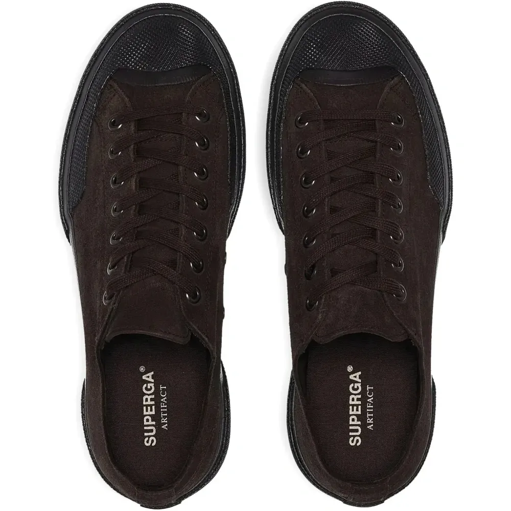 Замшевые кеды Flesh Out на низкой подошве от 2432 Works Замшевые кеды Flesh Out на низкой подошве от 2432 Works