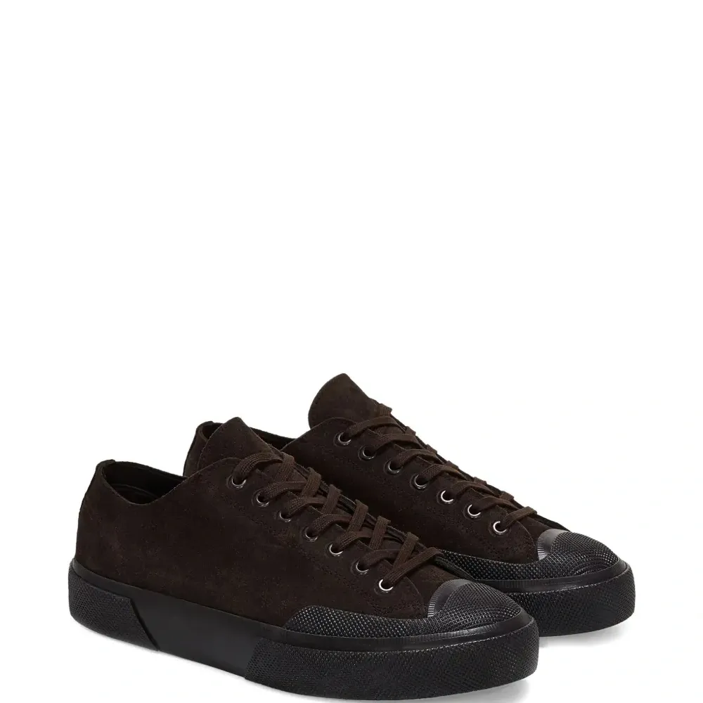 Замшевые кеды Flesh Out на низкой подошве от 2432 Works Замшевые кеды Flesh Out на низкой подошве от 2432 Works