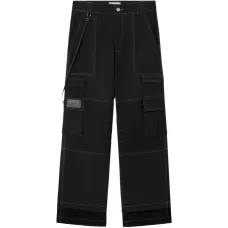 Кобальтовые брюки с накладными карманами Кобальтовые брюки с накладными карманами