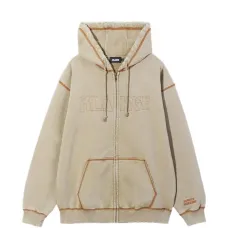 Толстовка на молнии с вышивкой