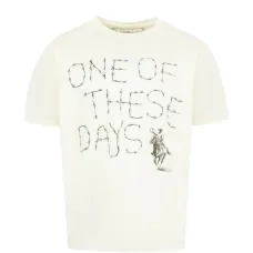 Футболка с принтом "колючая проволока"