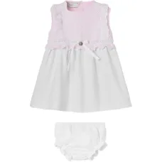Комплект с платьем и бантом
