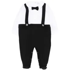 Ползунки с аппликацией в виде банта