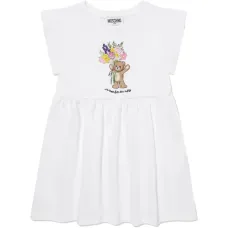 Платье с цветочной вышивкой