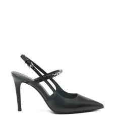 Кожаные туфли-слингбэки Dina