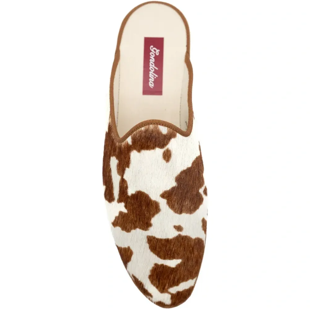 Мюли с коровьим принтом Rodeo