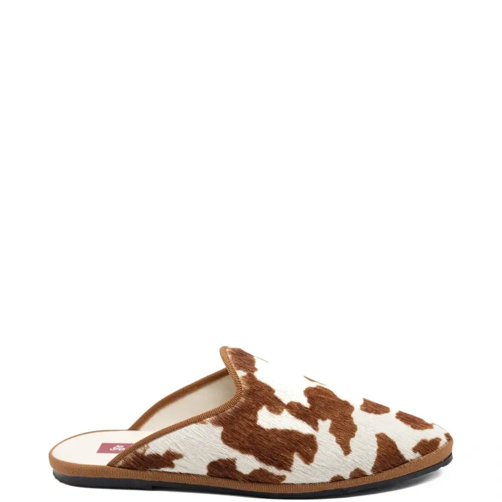 Мюли с коровьим принтом Rodeo