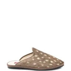 Мюли с принтом "олень"