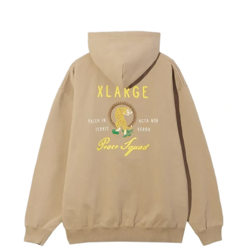 Худи на молнии с вышивкой