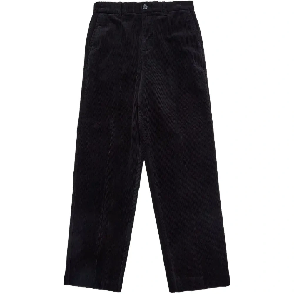 Брюки с фактурой вельвета