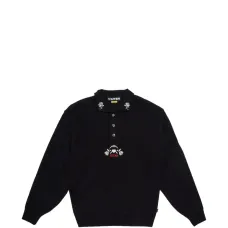 Поло с цветочной вышивкой Поло с цветочной вышивкой