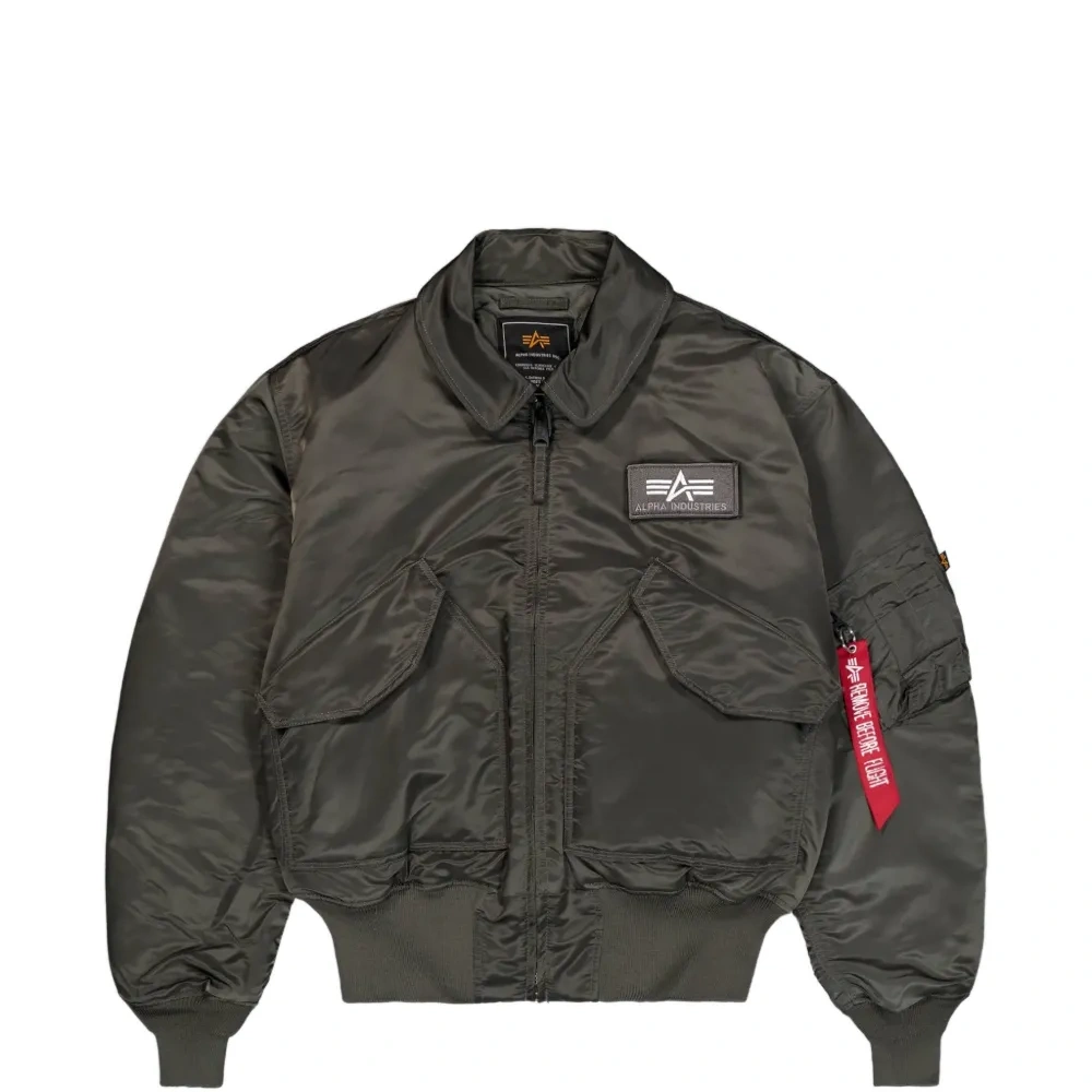 Бомбер CWU 45 с вышивкой