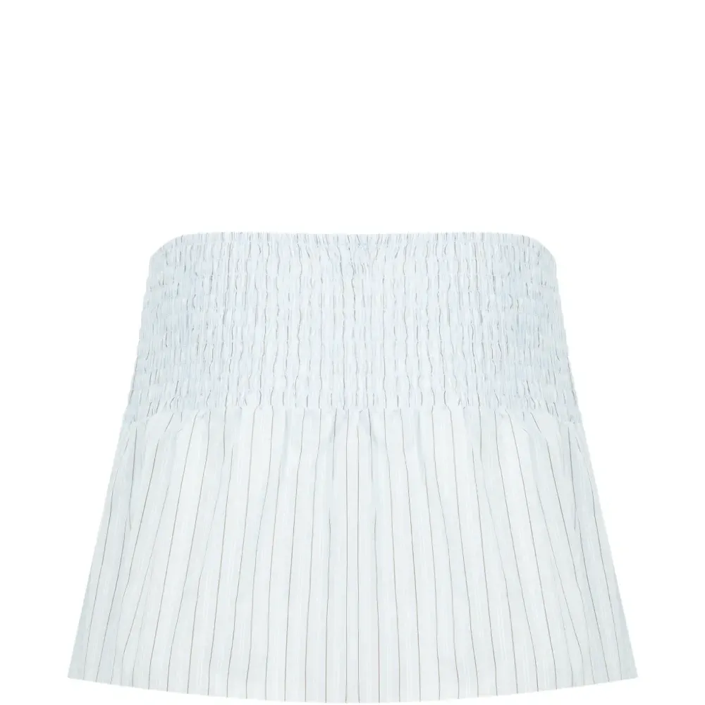 Мини-юбка с полосатым узором