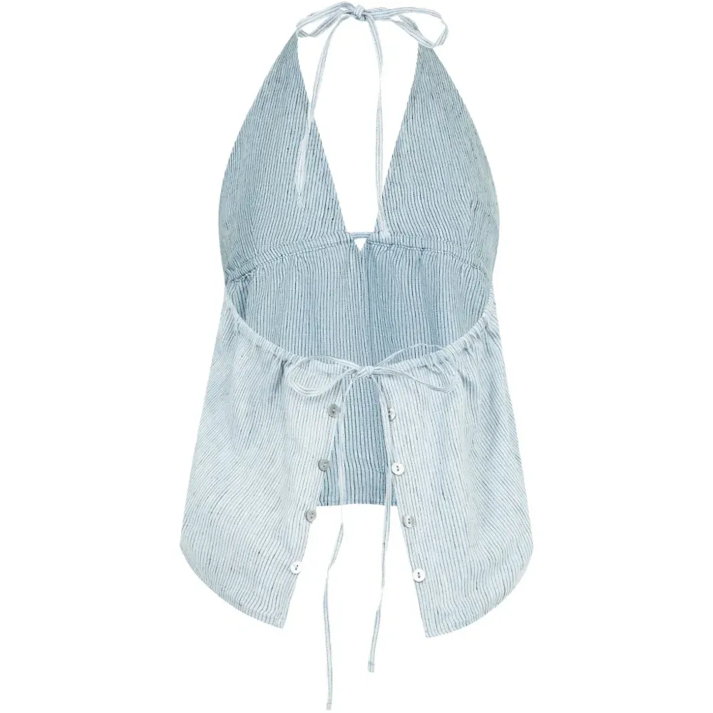 Топ в полоску