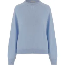 Рифлёный свитер с круглым вырезом Рифлёный свитер с круглым вырезом