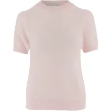 Футболка с круглым вырезом и рубчатой структурой