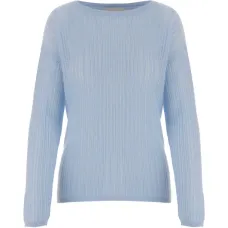 Свитер с круглым вырезом