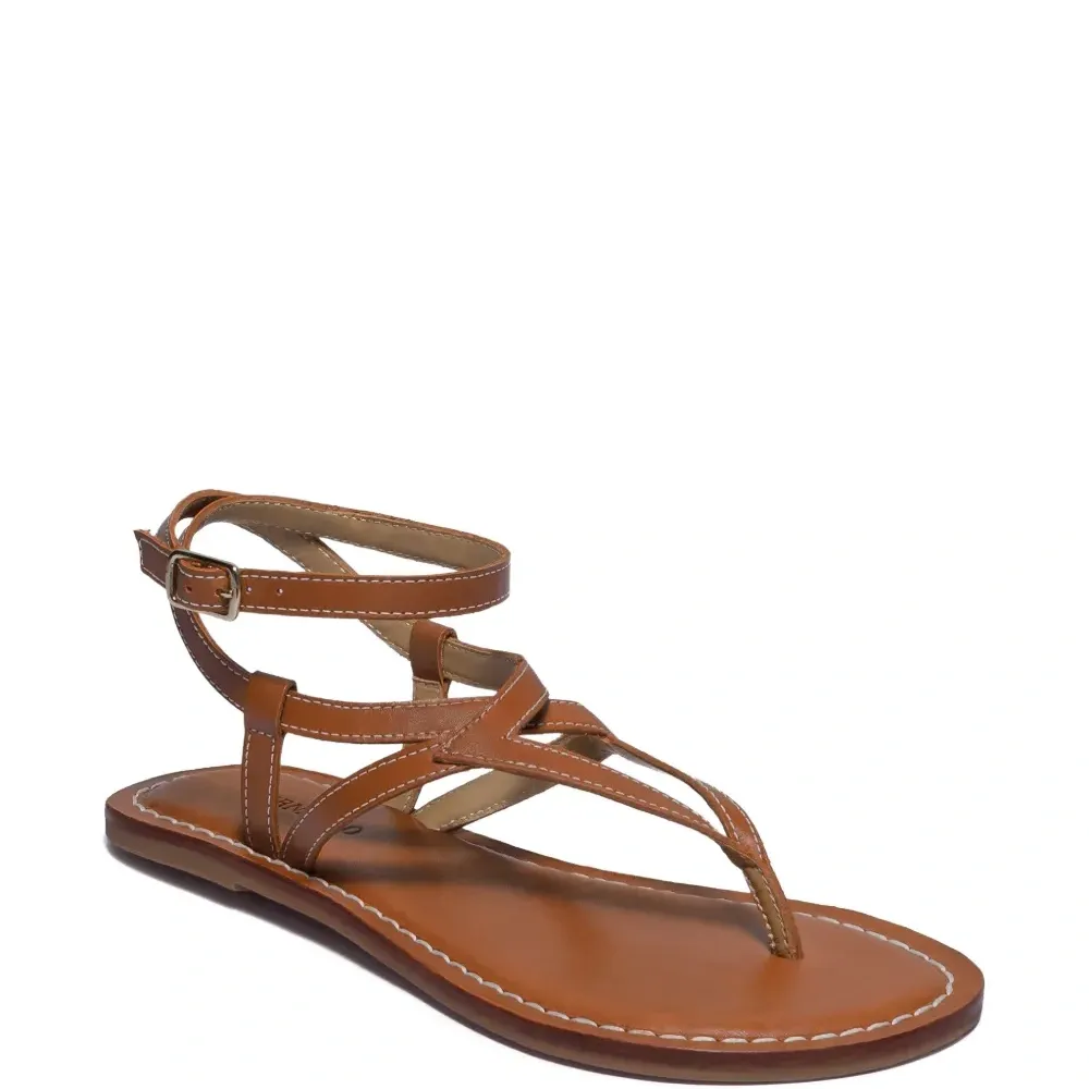 Босоножки Mallorie с перекрещивающимися ремешками и ремешком на щиколотке