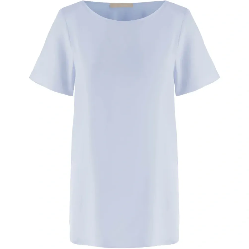 Футболка с короткими рукавами и круглым вырезом