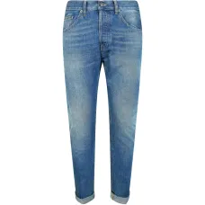 Джинсы на пуговицах