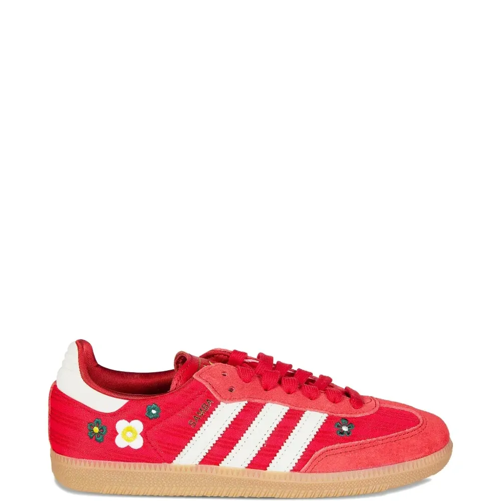 Кроссовки Samba OG с цветочным декором