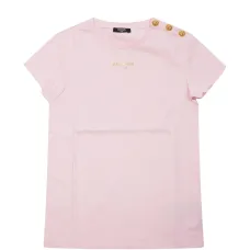 Футболка с логотипом на пуговице