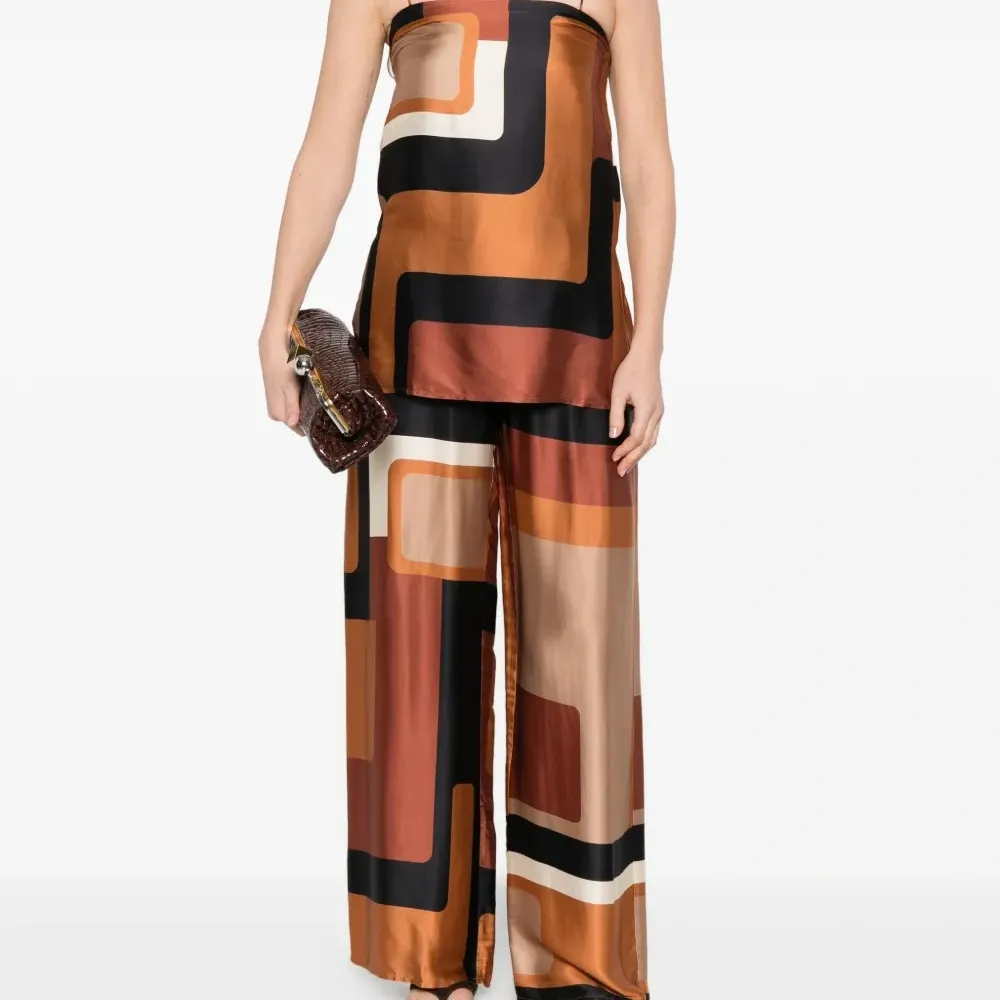 Блузка Aina с геометрическим узором