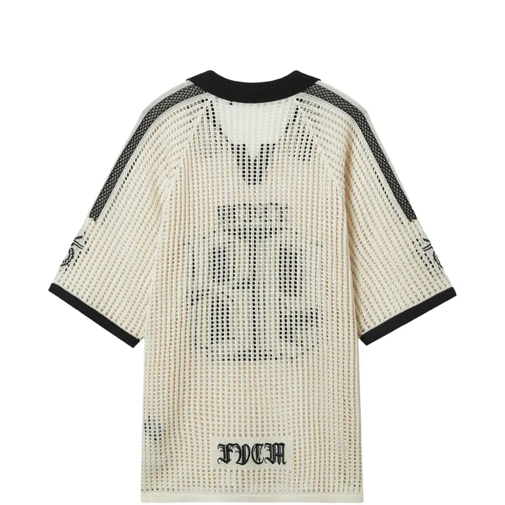 Футболка вязаная в открытую с цифрами