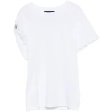 Футболка Estephani со сборками на рукавах