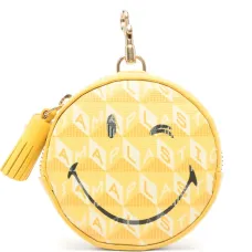 Наушники с кисточками и узором "подмигивание"