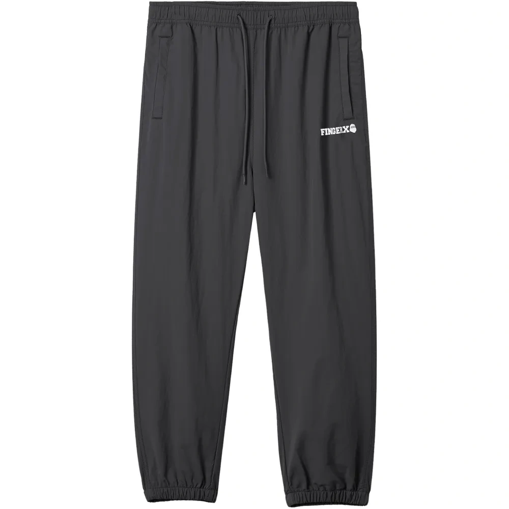 Спортивные брюки с манжетами и кулиской