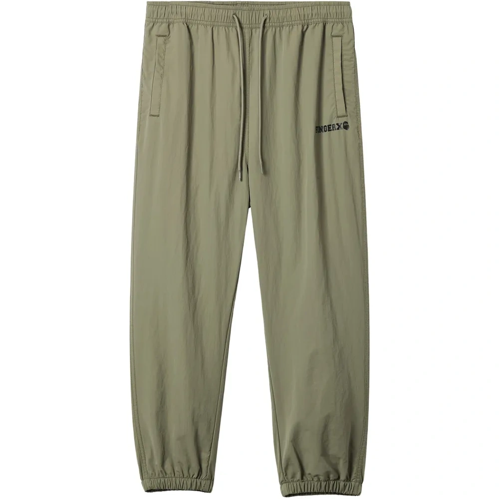 Спортивные брюки на завязках с логотипом