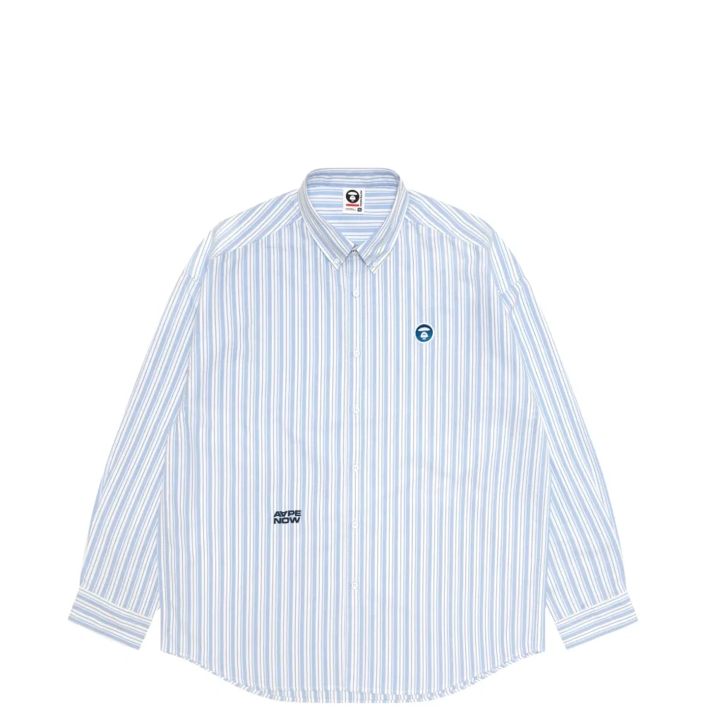 Рубашка из хлопка в полоску