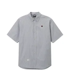 Рубашка в полоску с коротким рукавом Рубашка в полоску с коротким рукавом