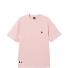 Футболка с вышивкой и круглым вырезом